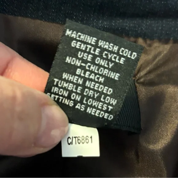 FOCUS-2000 Denim Trench Coat-fully lined/belted-Woman’s 14-EUC - Picture 14 of 14